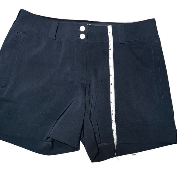 Nike Golf Tour Performance Dri Fit women's golf  black shorts sz 4 modern rise - Picture 5 of 8